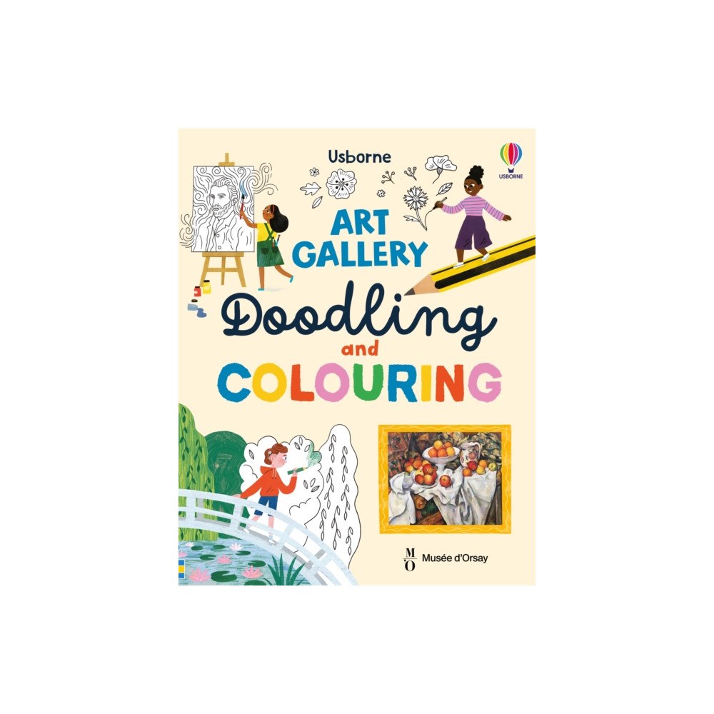 Usborne Publishing Ltd Art Gallery Doodling and Colouring (häftad, eng)