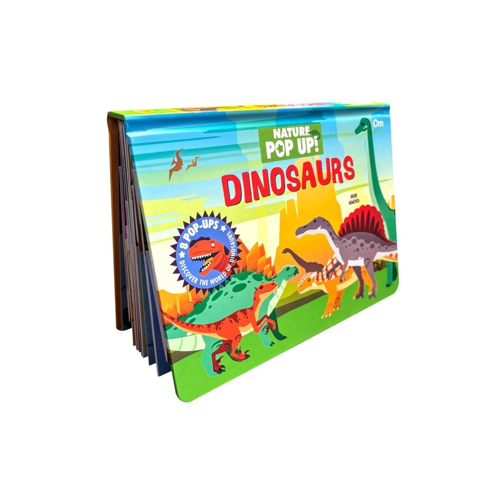 OM Books International Pop Up Dinosaurs Book for Kids (inbunden, eng)