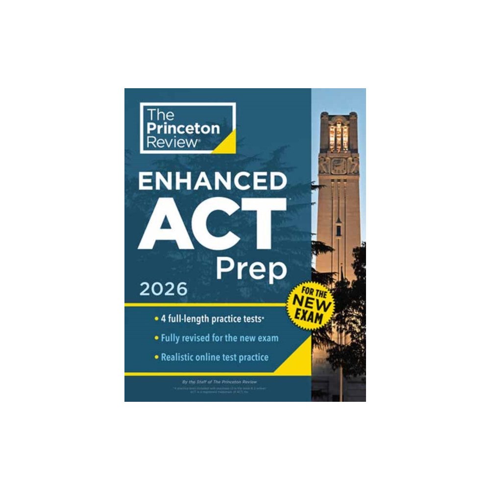 Random House USA Inc Princeton Review Enhanced ACT Prep, 2026 (häftad, eng)