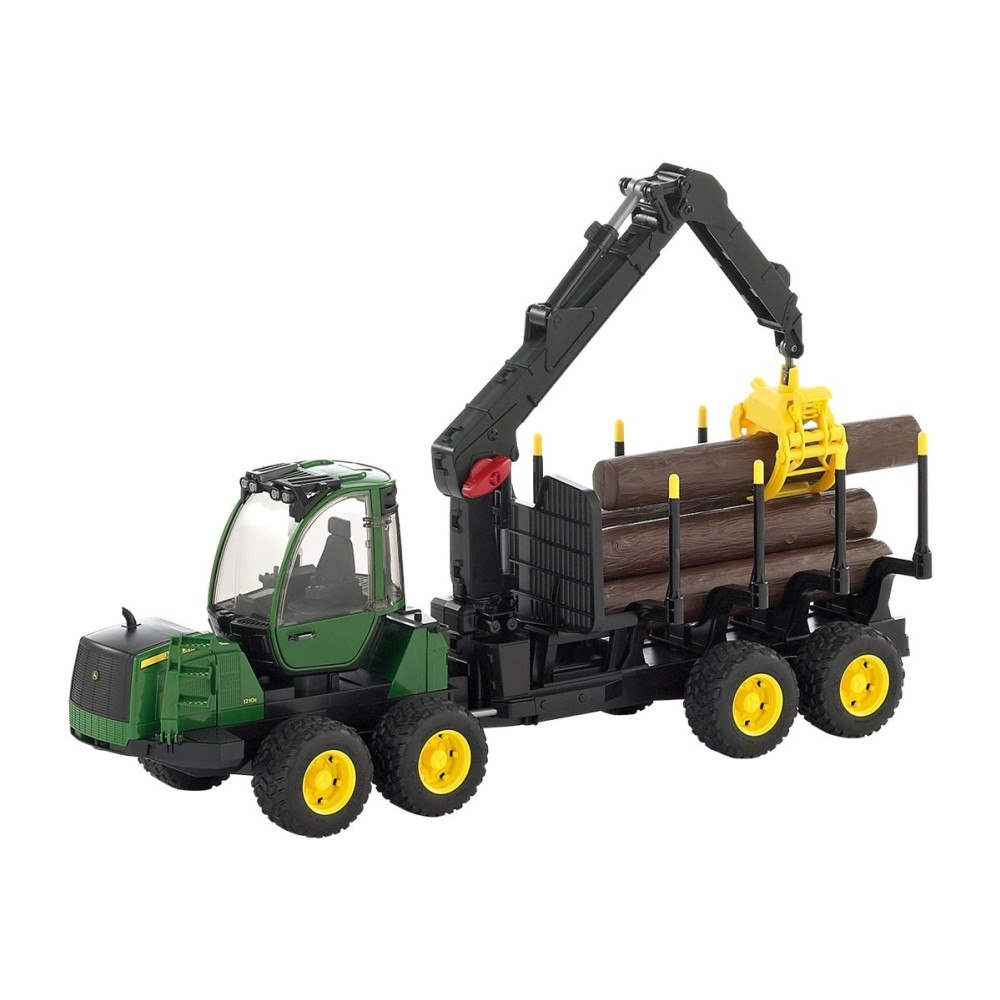 Bruder BRUDER Professional series - John Deere 1210E Forwarder with 4 trunks and grab