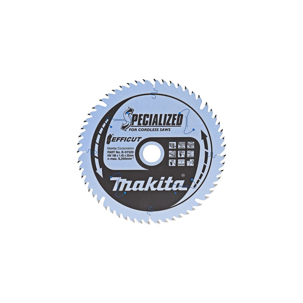 Makita Makita T.C.T. pjūklas SPECIALIZED 136X1.5X20mm 20° T16 B-106...