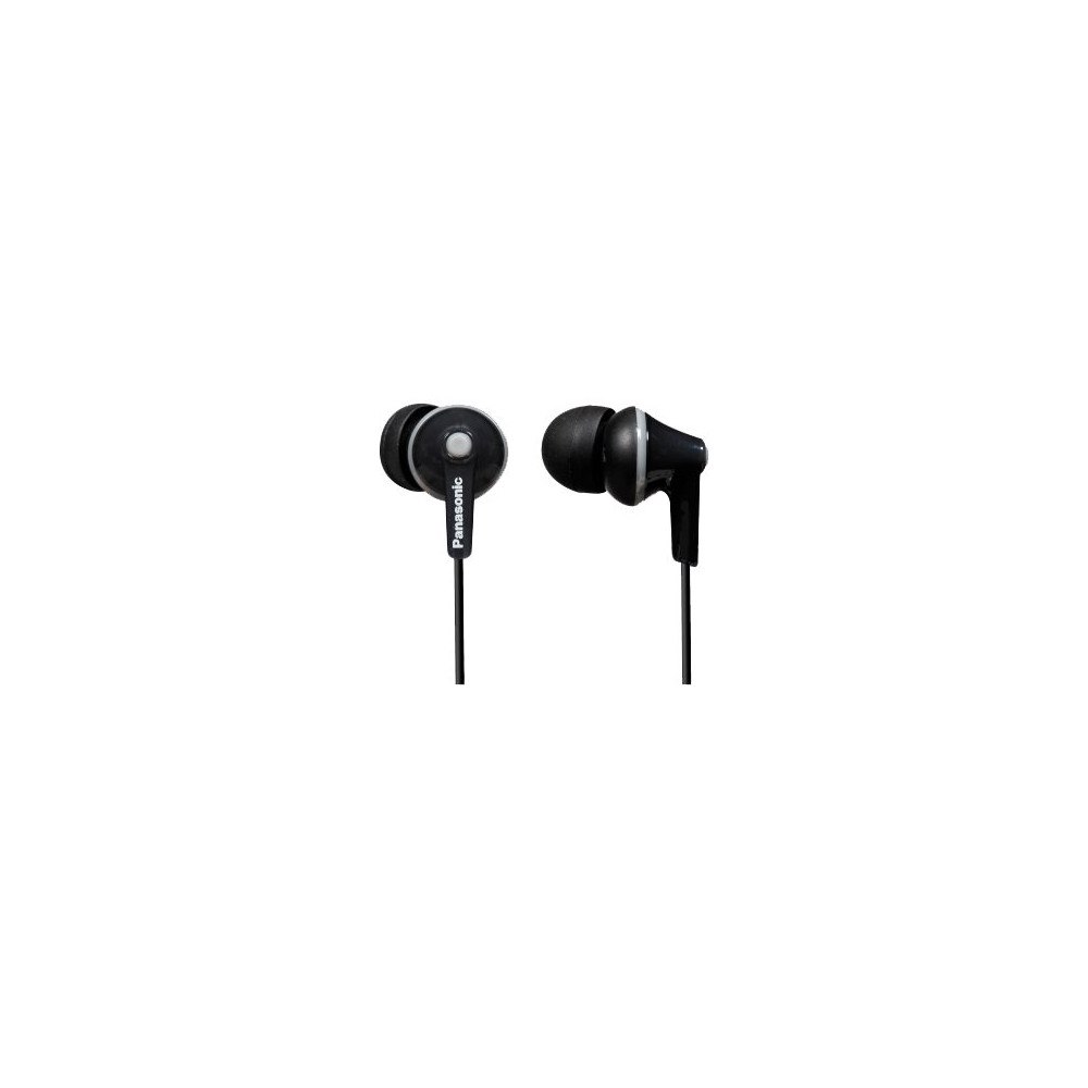 Panasonic Panasonic RP-HJE125E-K - hörlurar - 3,5 mm kontakt