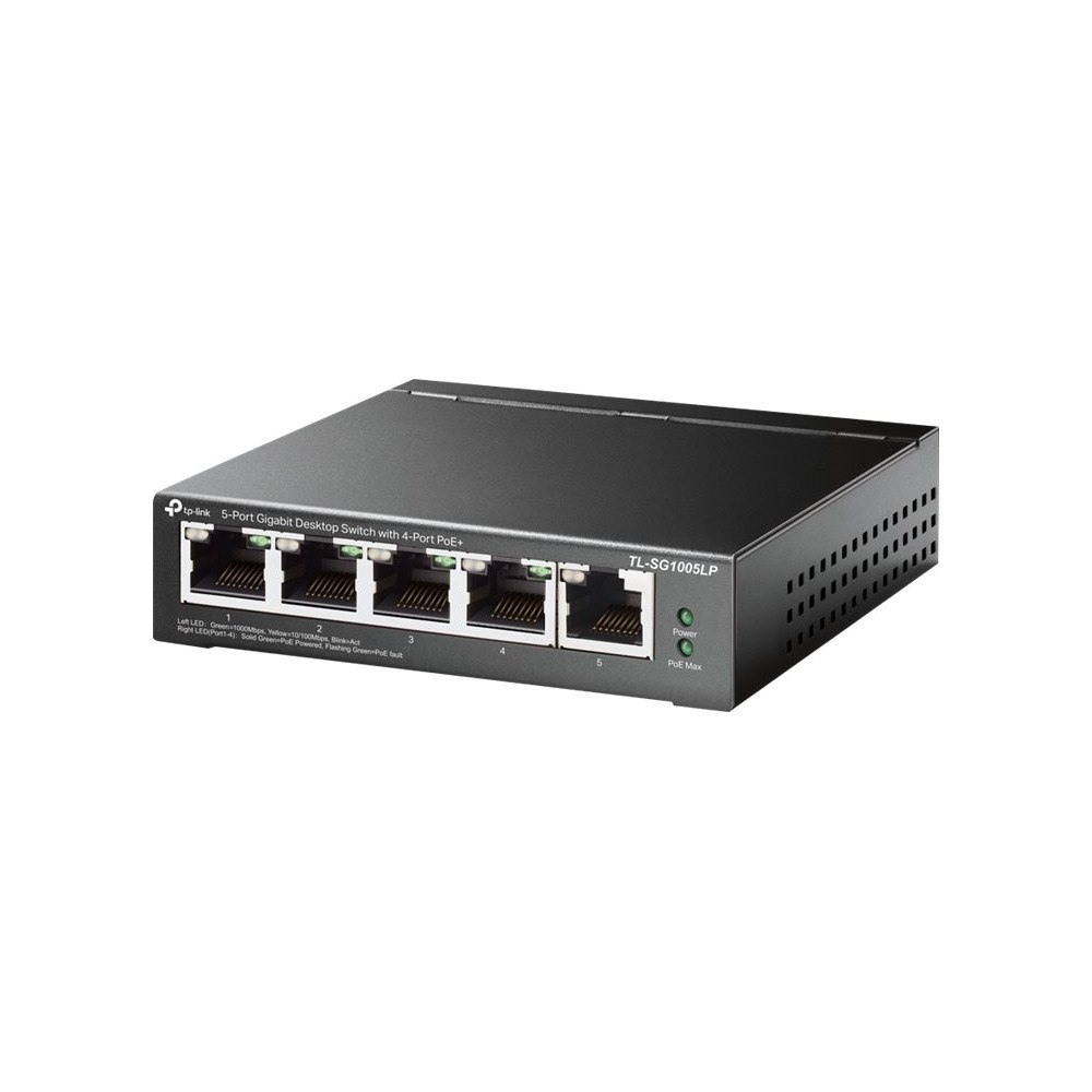 TP-LINK Technologies TP-Link TL-SG1005LP - V1 - switch - 5 portar - ohanterad
