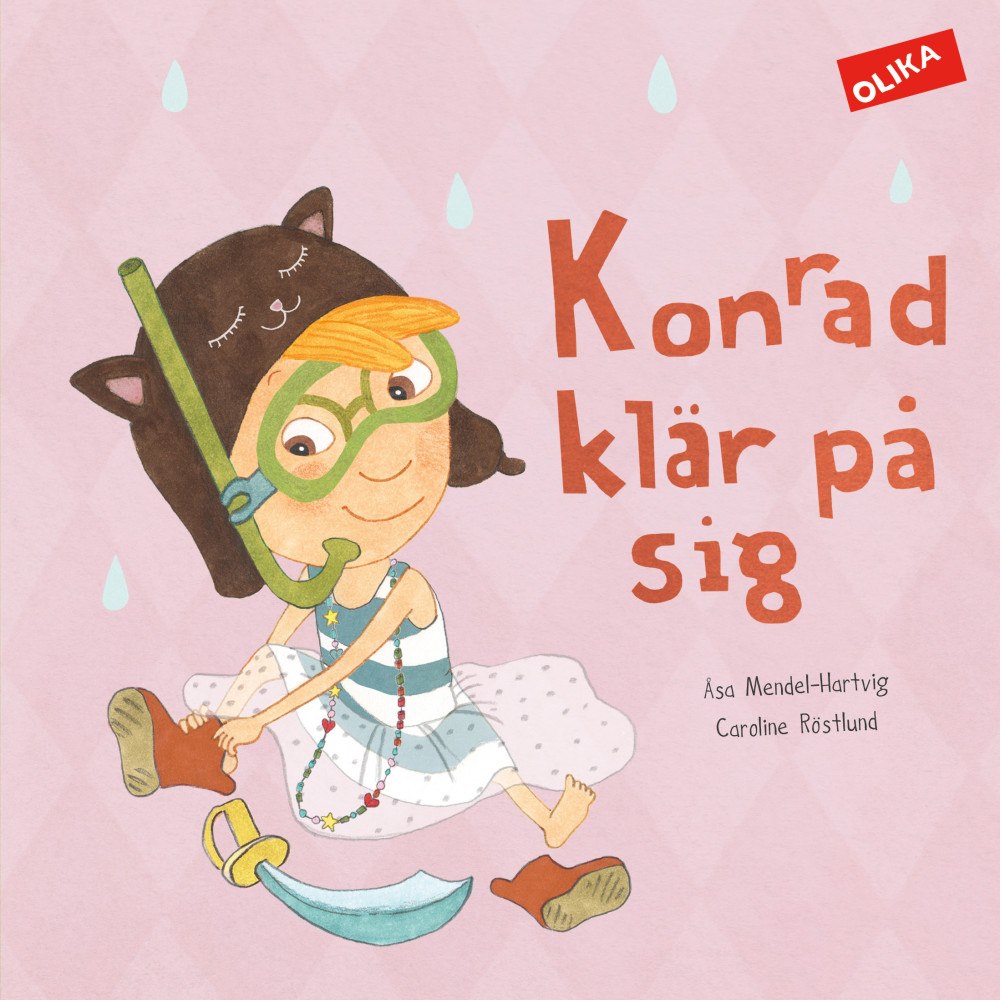 Åsa Mendel-Hartvig Konrad klär på sig (inbunden)