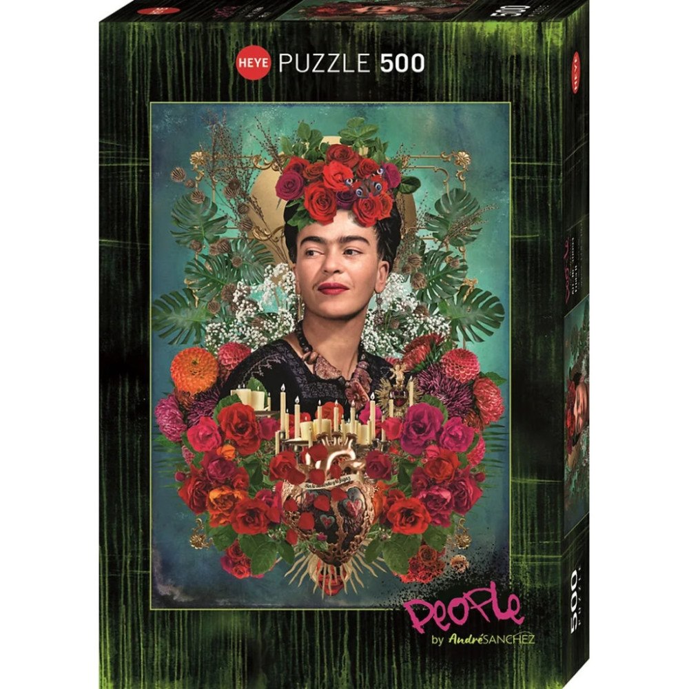 HEYE André Sanchez, Frida II, Pussel, 500 bitar, Heye