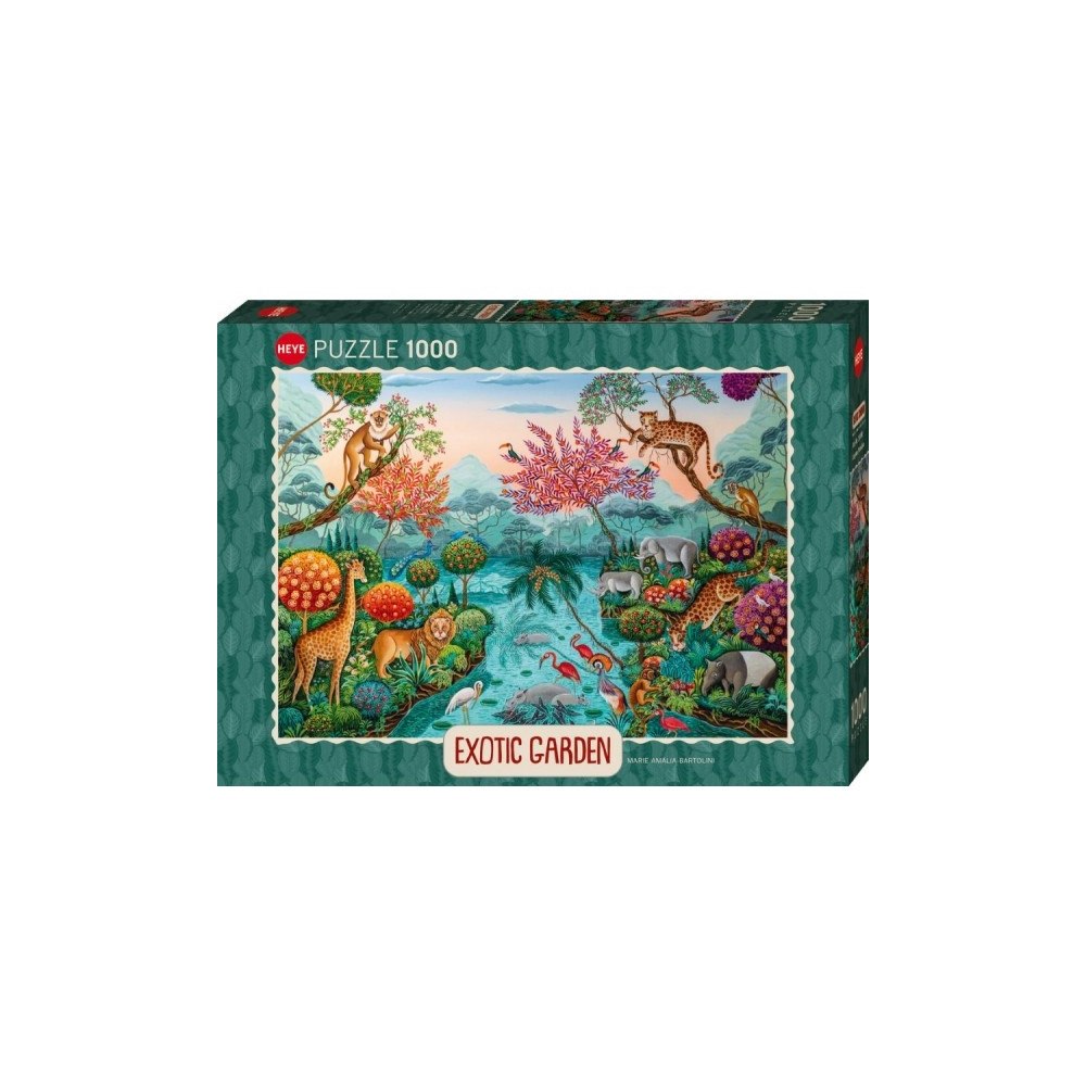 HEYE Exotic Garden, Lagoon Paradise, Pussel, 1000 bitar, Heye