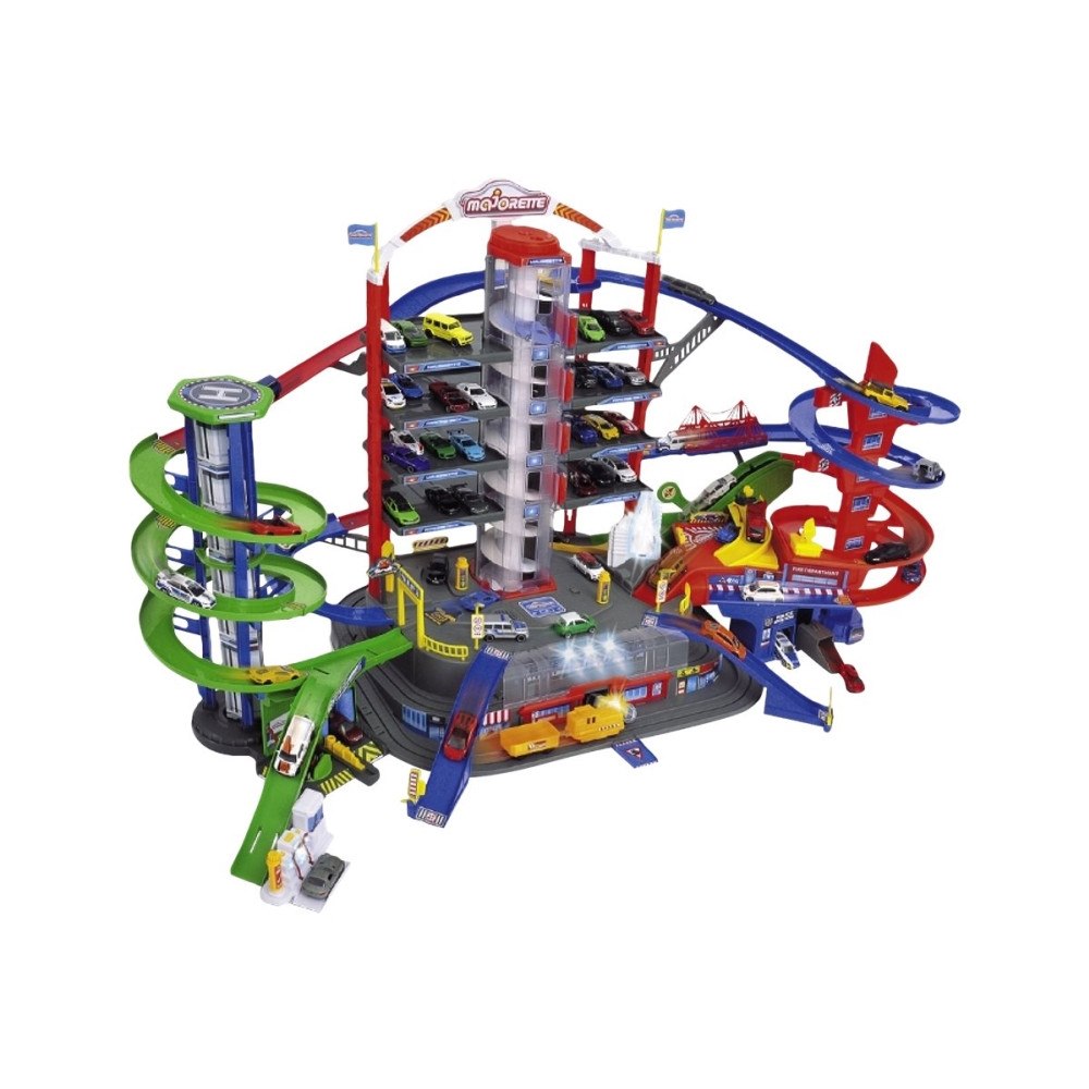 Majorette Majorette - Super City-garage - byggsats