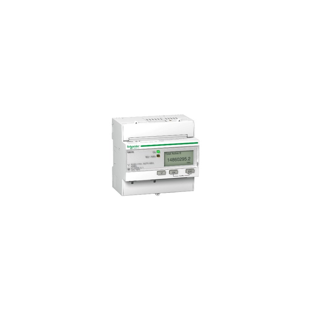 SCHNEIDER ELECTRIC Schneider Electric iEM3100, IP20, 50/60 hz, 90 mm, 69 mm, 95...