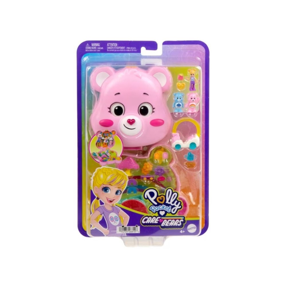 MATTEL Polly Pocket Caring Teddy Bears kompakt: Polly mikrodocka, t...