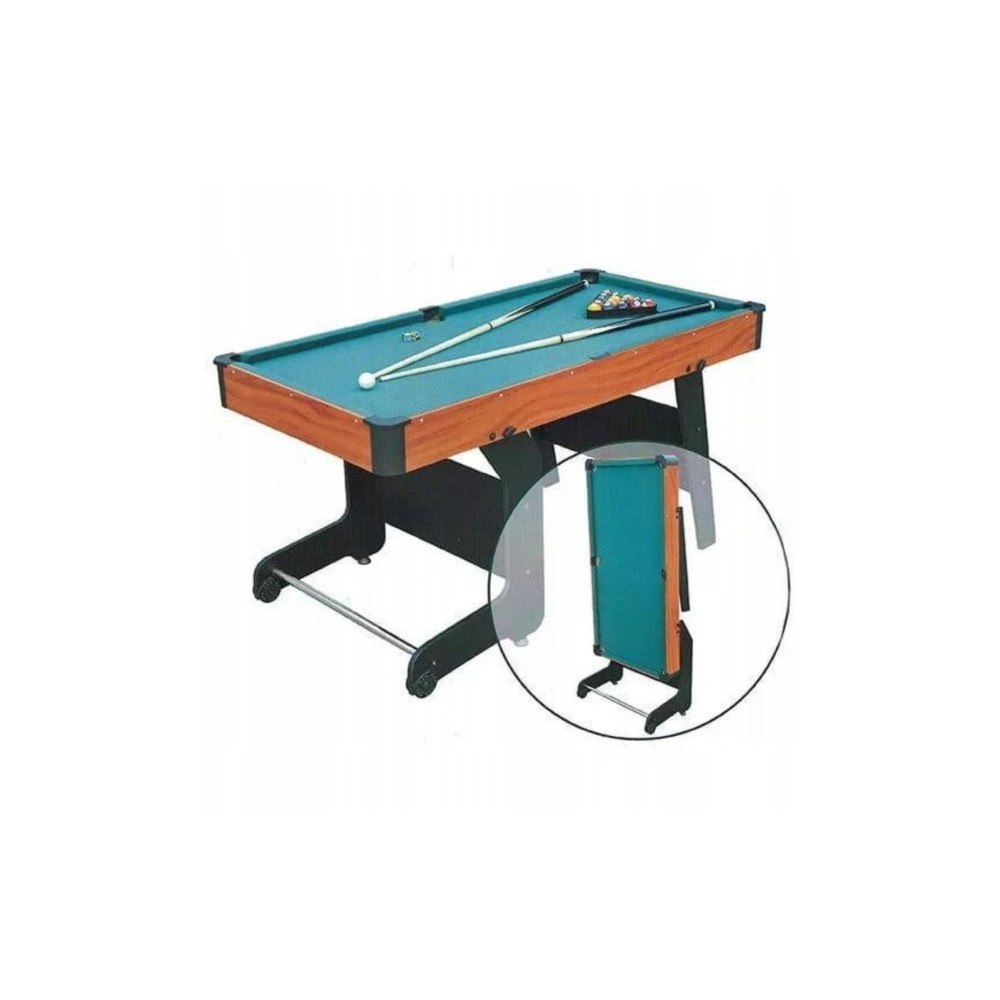 Spartan Gear Junior Mini Biljardbord för barn 5-i-1 hopfällbart SPARTAN 1...