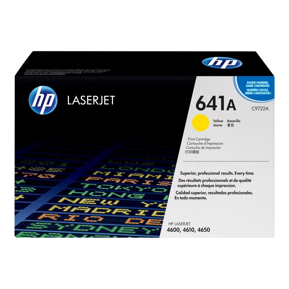 HP HP 641A - gul - original - LaserJet - tonerkassett (C9722A)