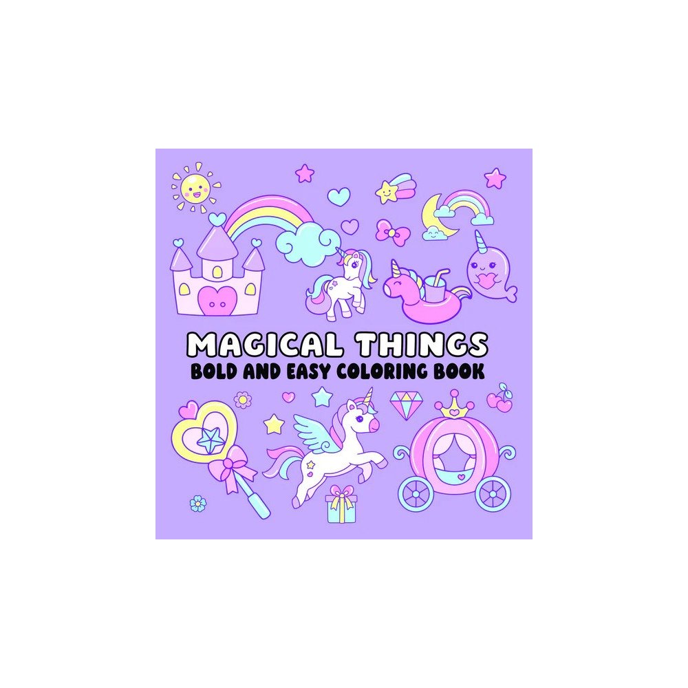 Page Publications Magical Things Bold and Easy Coloring Book (häftad, eng)