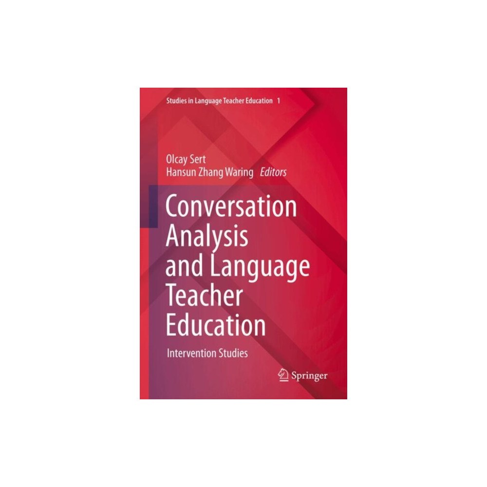 Springer International Publishing AG Conversation Analysis and Language Teacher Education (inbunden, eng)