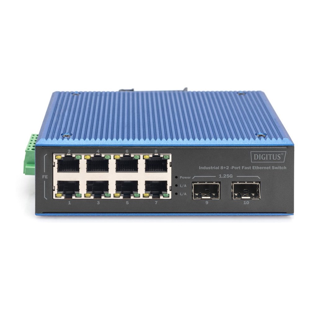 Digitus DIGITUS DN-651146 - switch - industriell - 8 portar