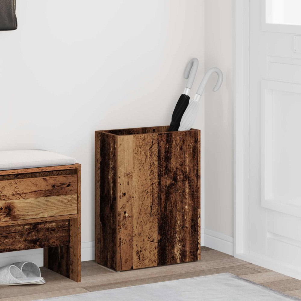 vidaXL Förvaringskrok & Ställ Gammalt trä 40 x 20 x 55,5 cm