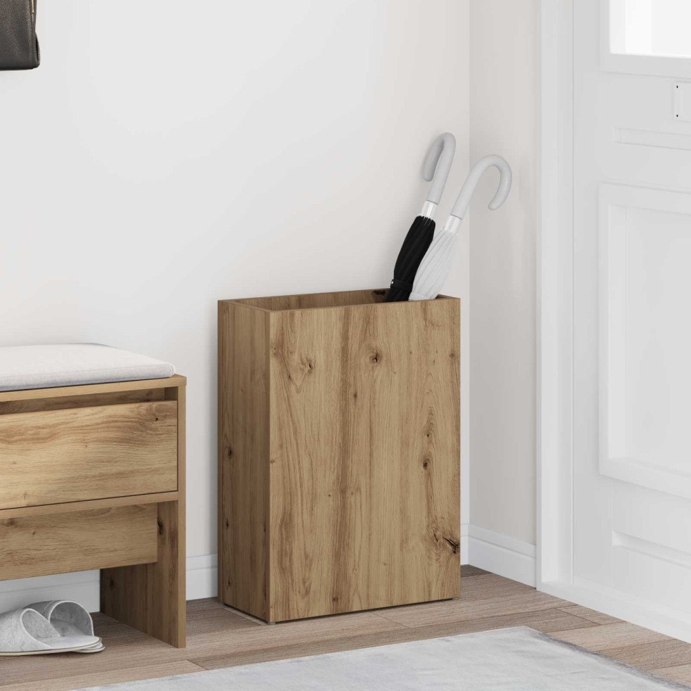 vidaXL Förvaringskrok & Ställ med lagring Artisan Ek 40 x 20 x 55,5 cm