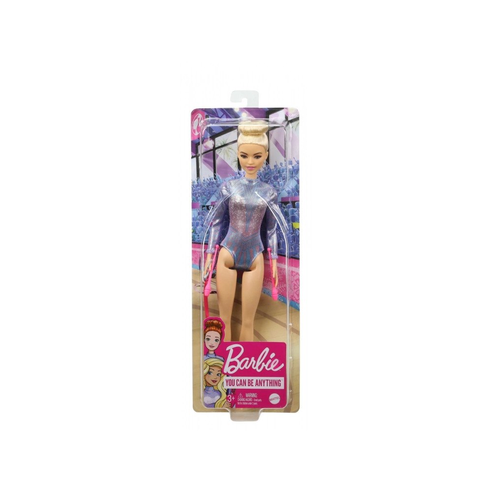 Barbie Mattel Barbie doll Career Artistic gymnast blonde GTN65 DVF5...