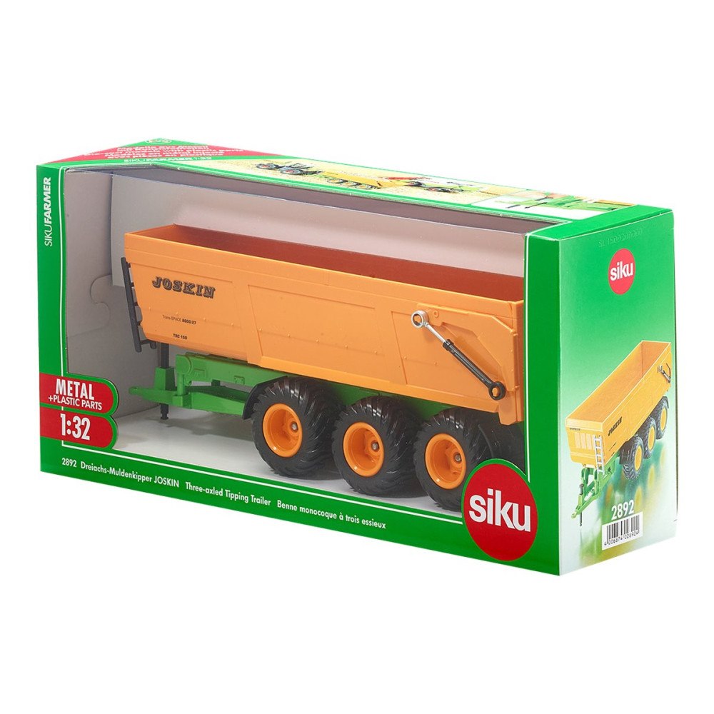 SIKU Siku Farmer - Joskin Triple-axle Tipping Trailer