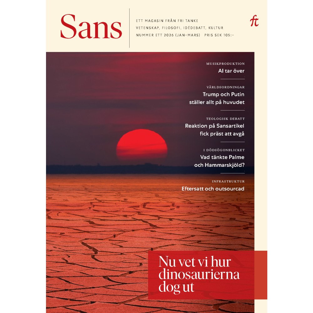 Fri Tanke Sans 1/2026. Nu vet vi hur dinosaurierna dog ut (häftad)