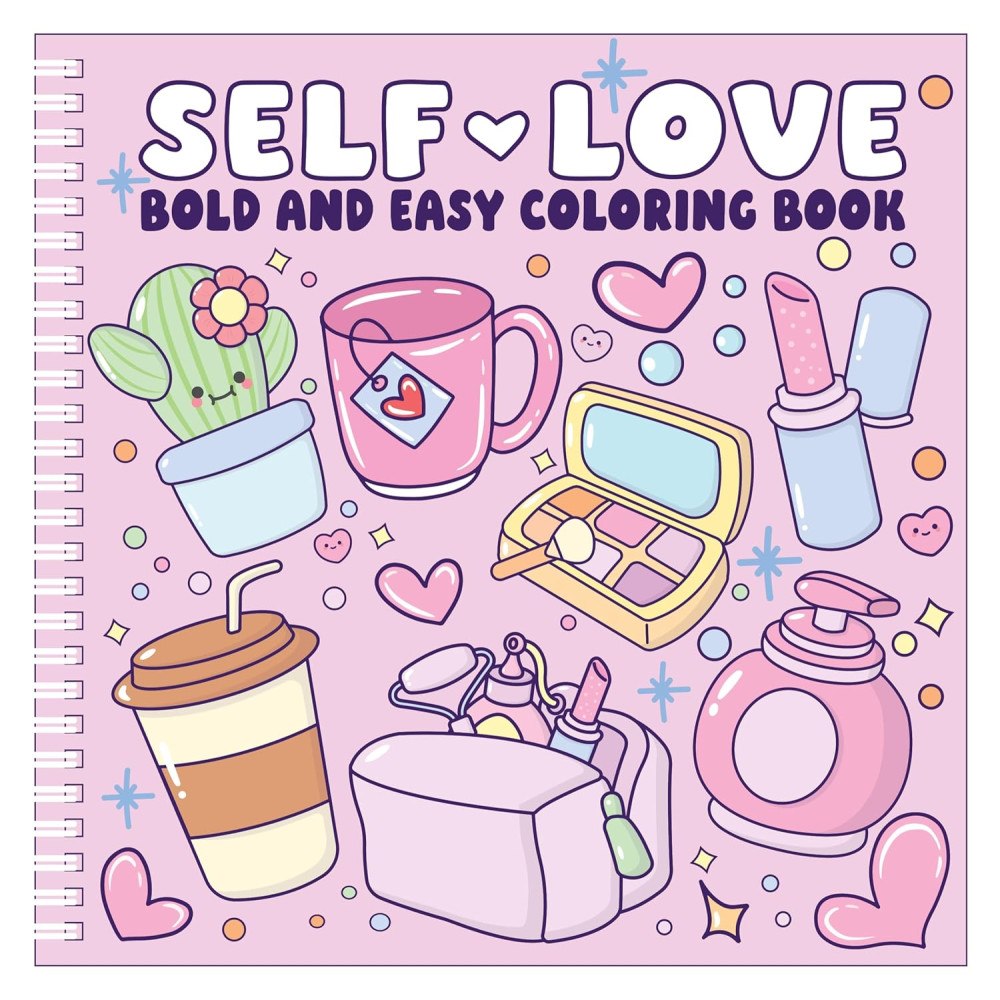 Page Publications Self Love Bold and Easy Coloring Book (häftad, eng)