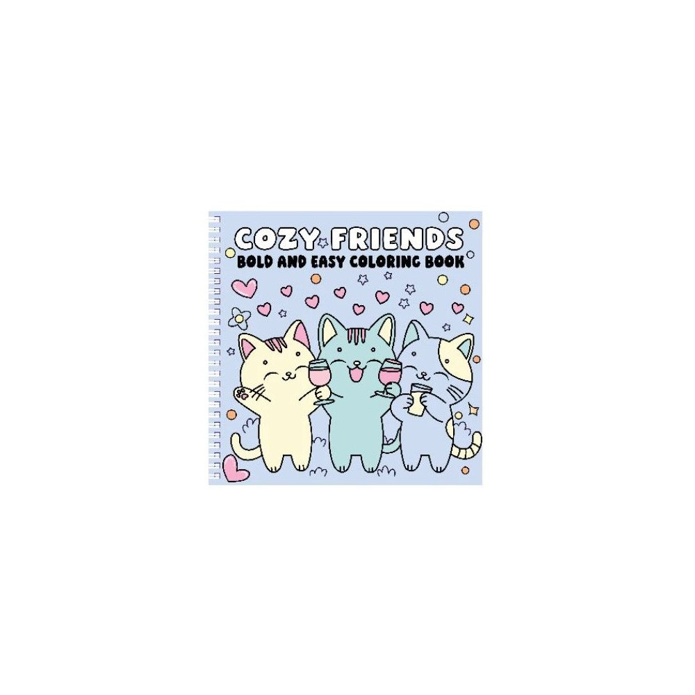 Page Publications Cozy Friends Bold and Easy Coloring Book (häftad, eng)