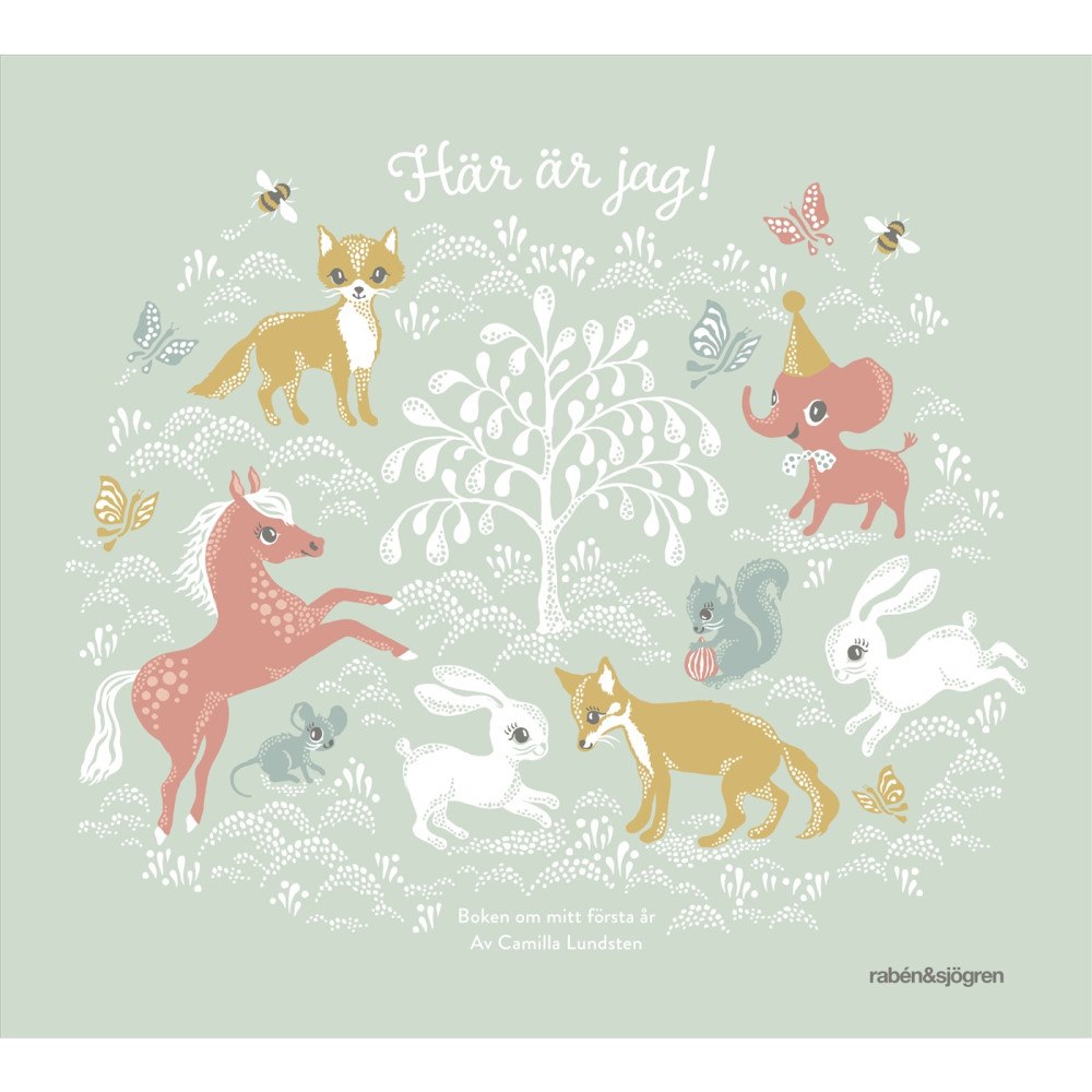 Camilla Lundsten Här är jag! : boken om mitt första år (bok, spiral)