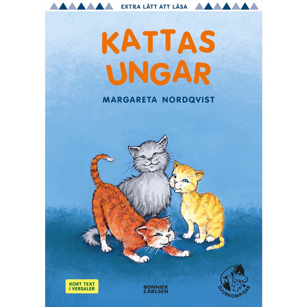 Margareta Nordqvist Kattas ungar (bok, kartonnage)