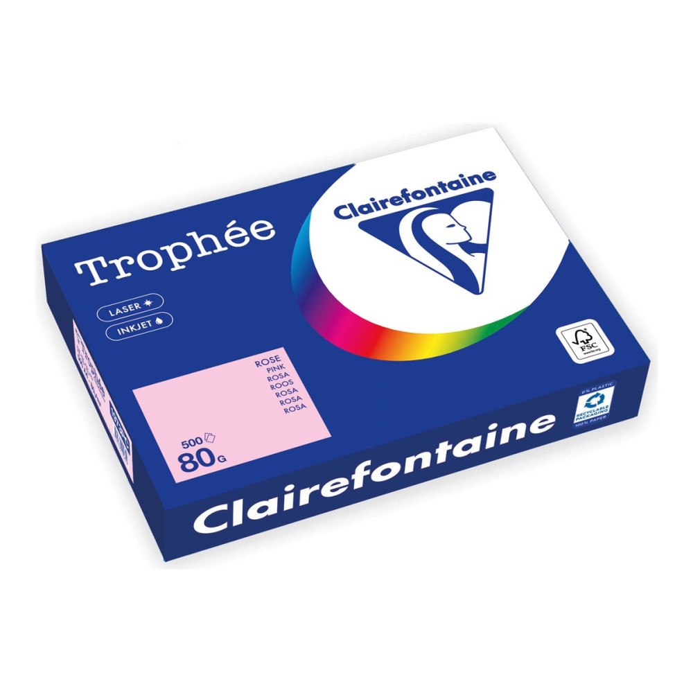 Clairefontaine Clairefontaine Trophée - tonat papper - 500 ark - A4 - 80 g/m²
