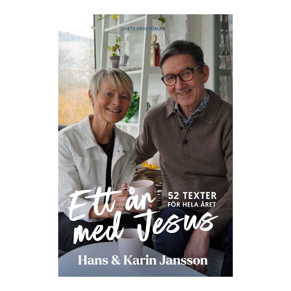 Hans & Karin Jansson Ett år med Jesus (bok, danskt band)