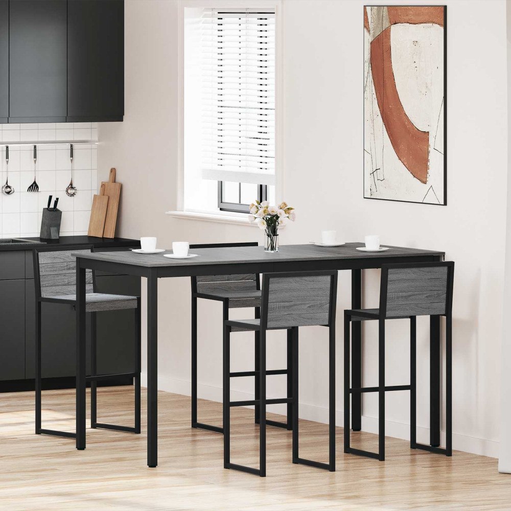 vidaXL Matbord Konstruerat trä