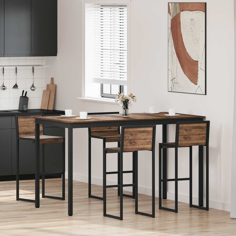 vidaXL Matbord Konstruerat trä