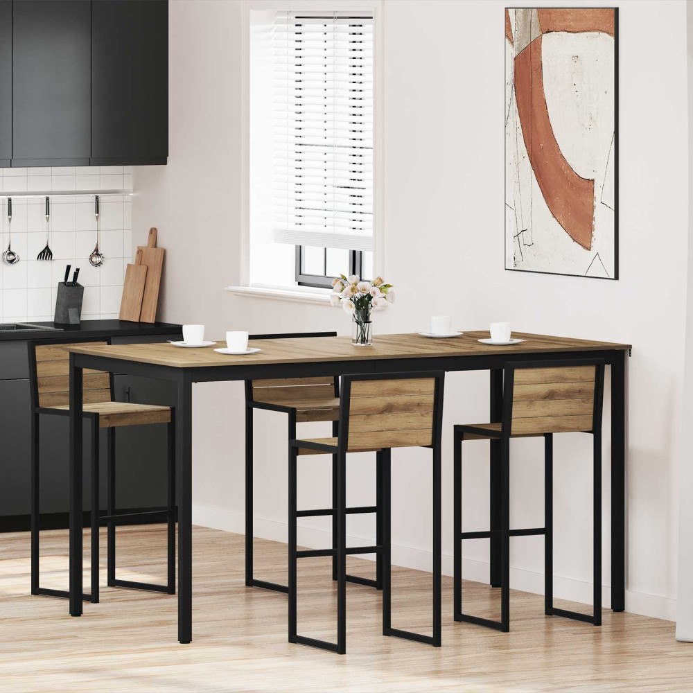 vidaXL Matbord Konstruerat trä