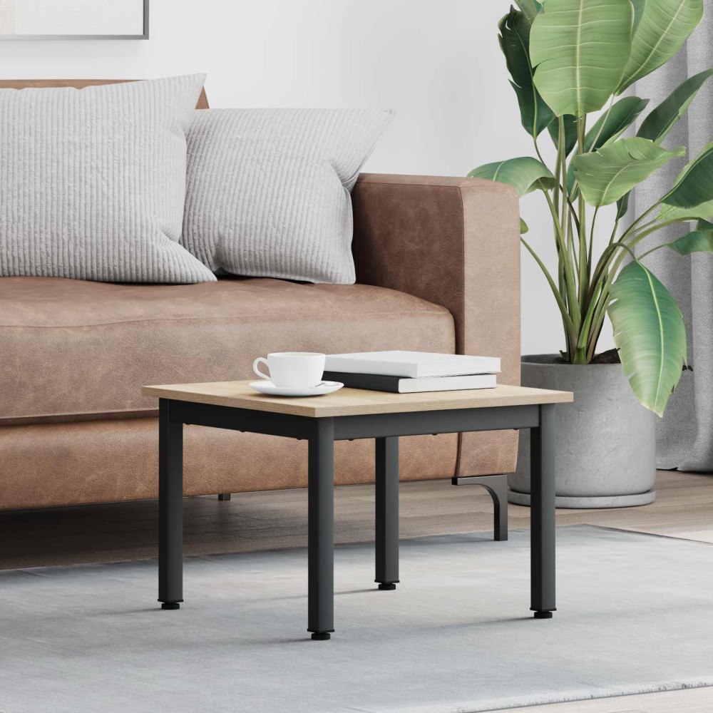 vidaXL Kaffeebord Sonoma 50 x 50 x 36 cm Konstruerat trä