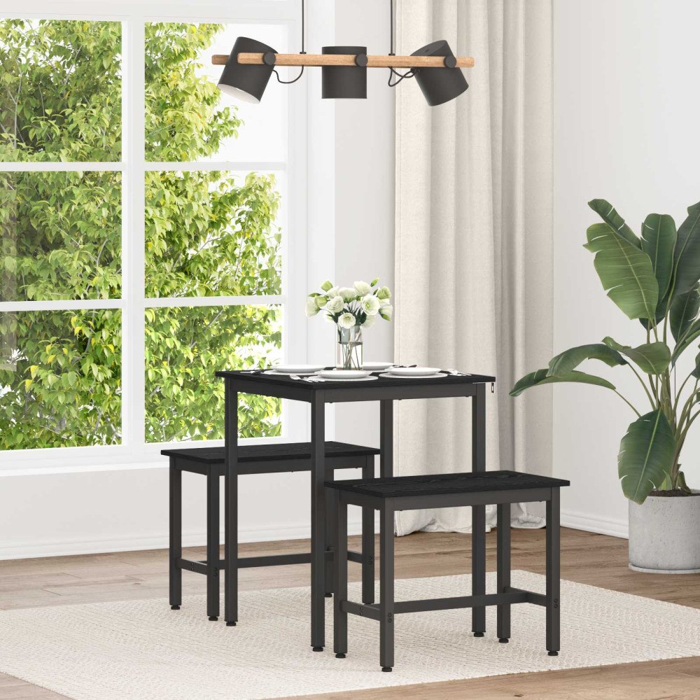 vidaXL Matbord METALL