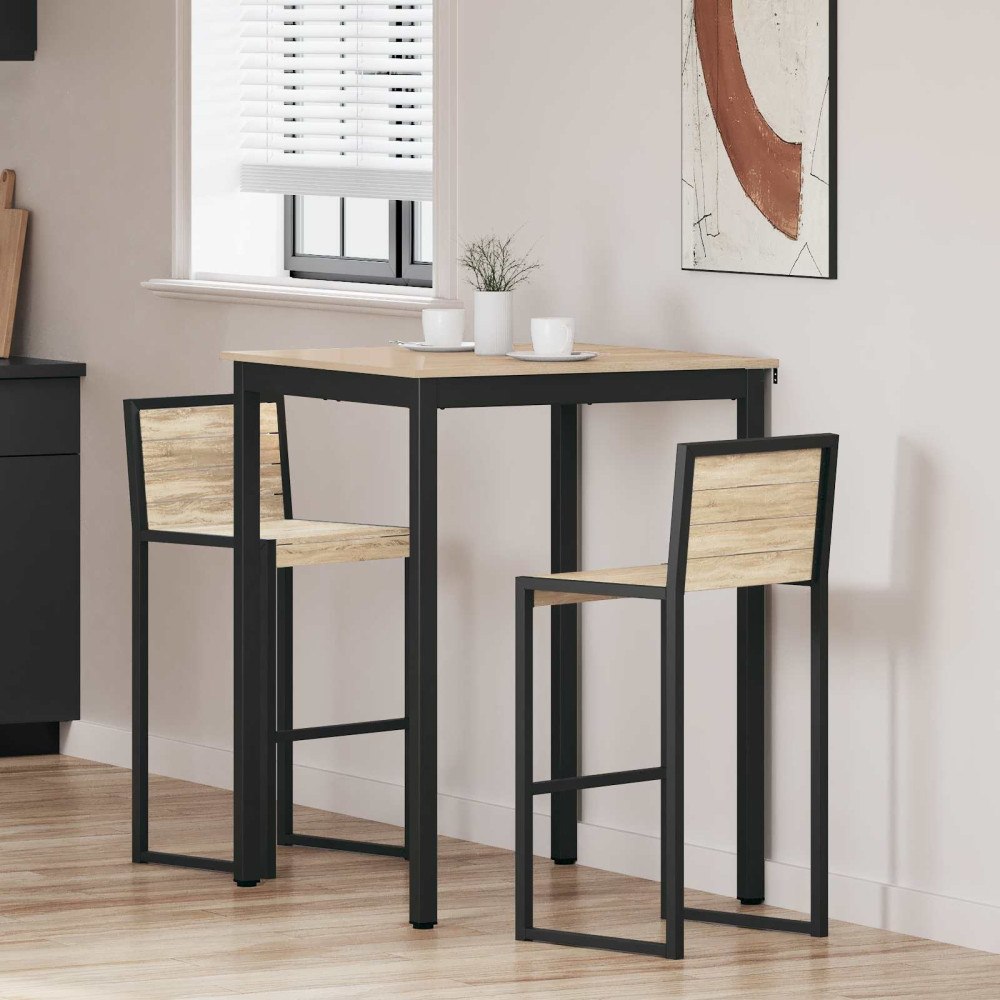 vidaXL Matbord Konstruerat trä