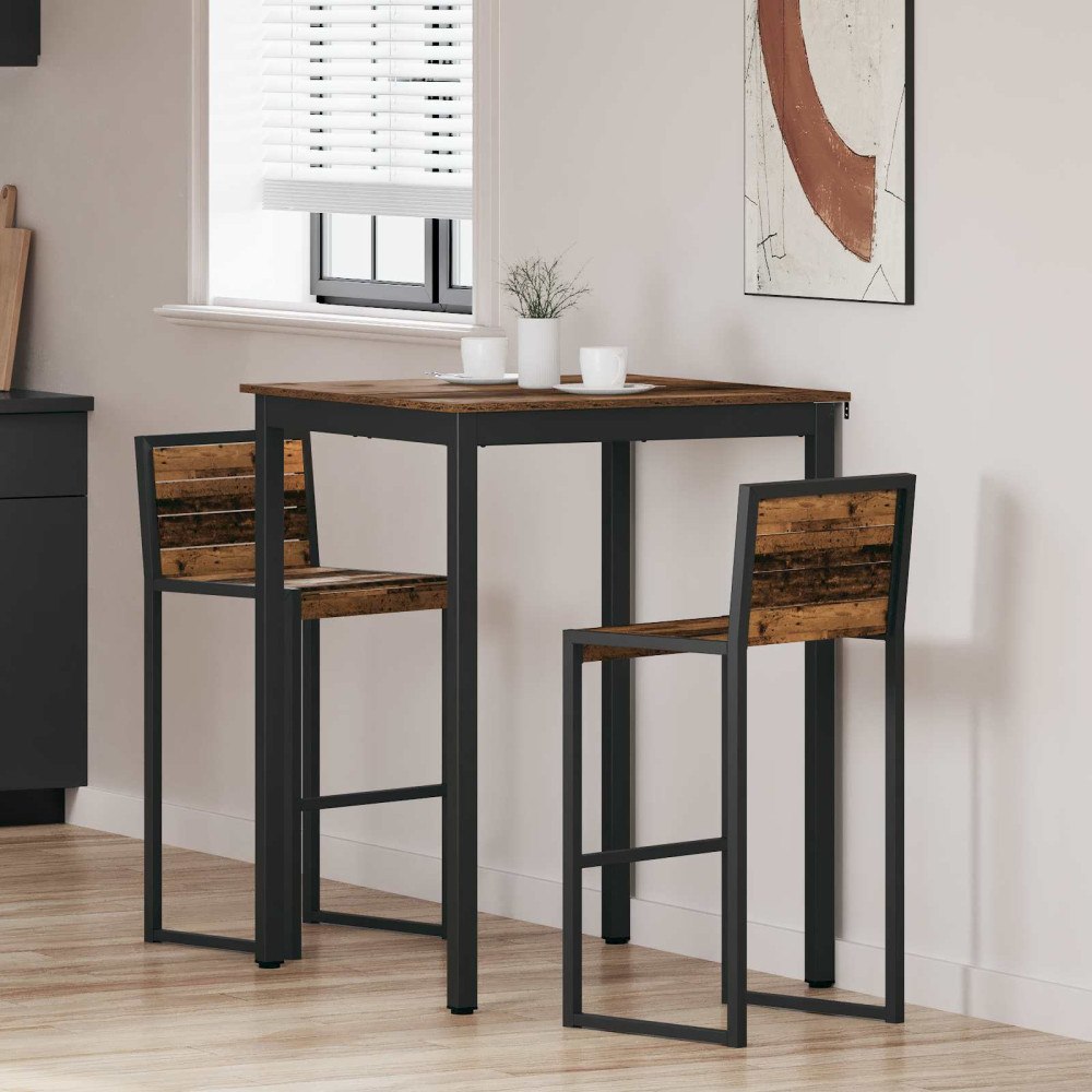 vidaXL Matbord Konstruerat trä