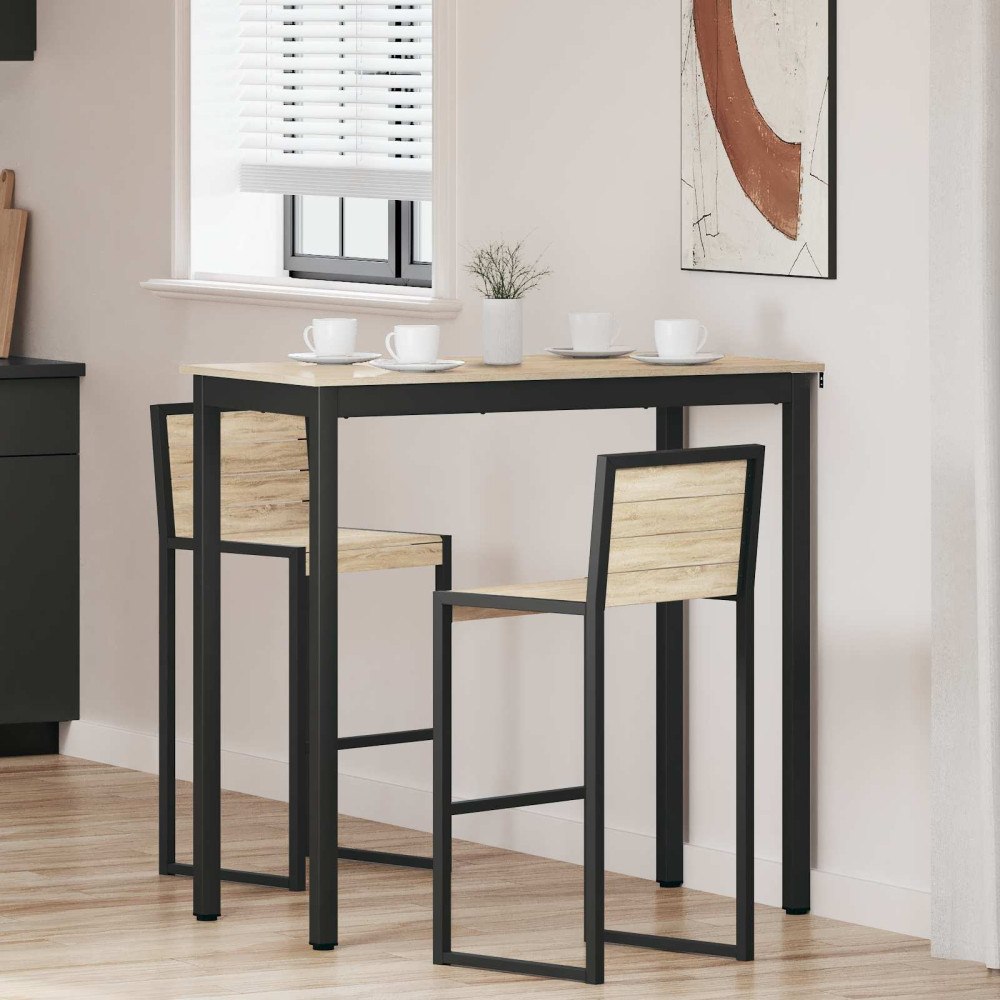 vidaXL Matbord Konstruerat trä