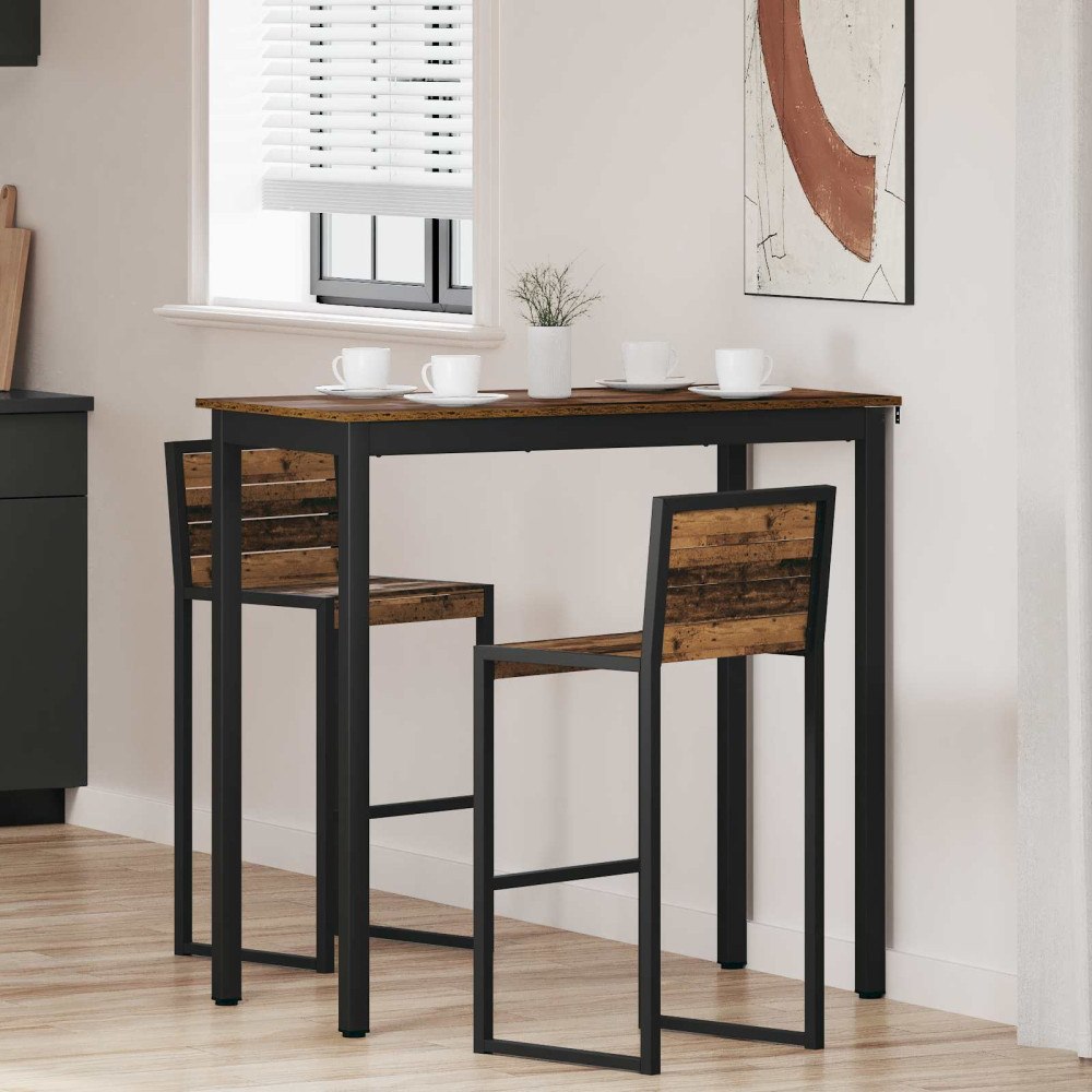 vidaXL Matbord Konstruerat trä