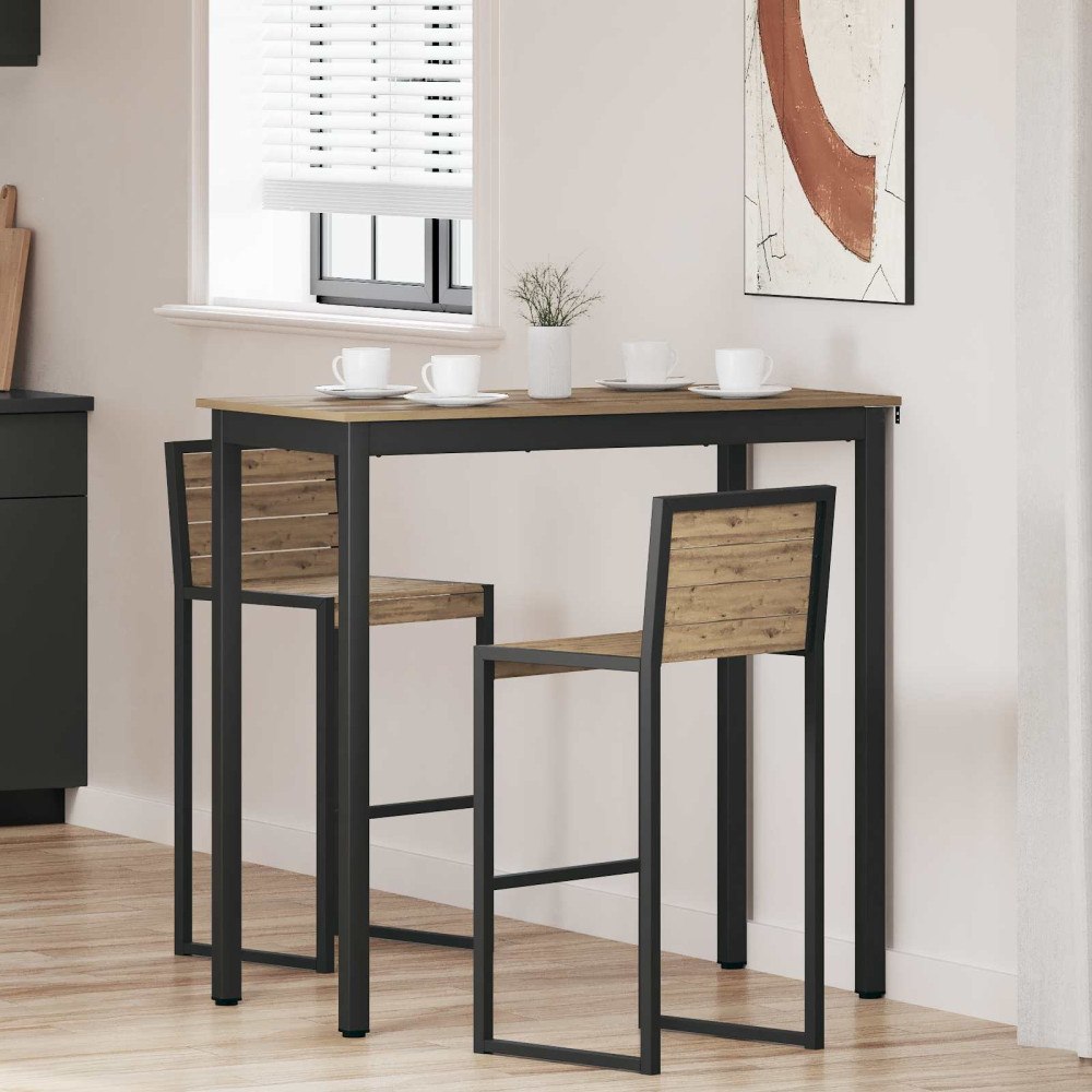 vidaXL Matbord Konstruerat trä