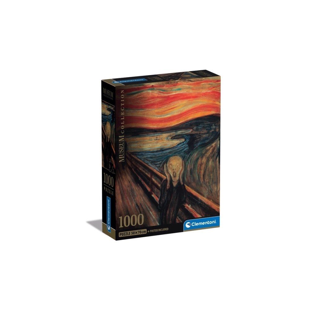 Clementoni Clementoni Museum Collection Munch The Scream, 1000 styck, K...