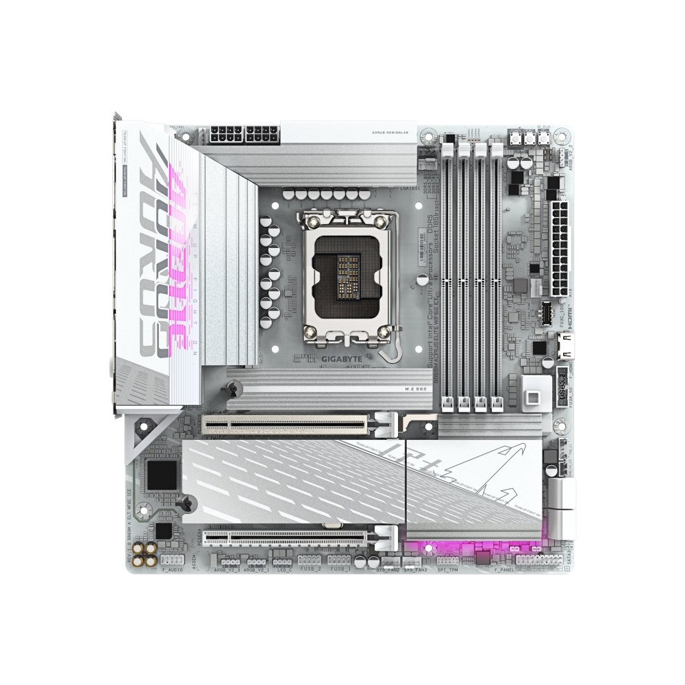 Gigabyte Technology AORUS B860M ELITE WIFI6E ICE