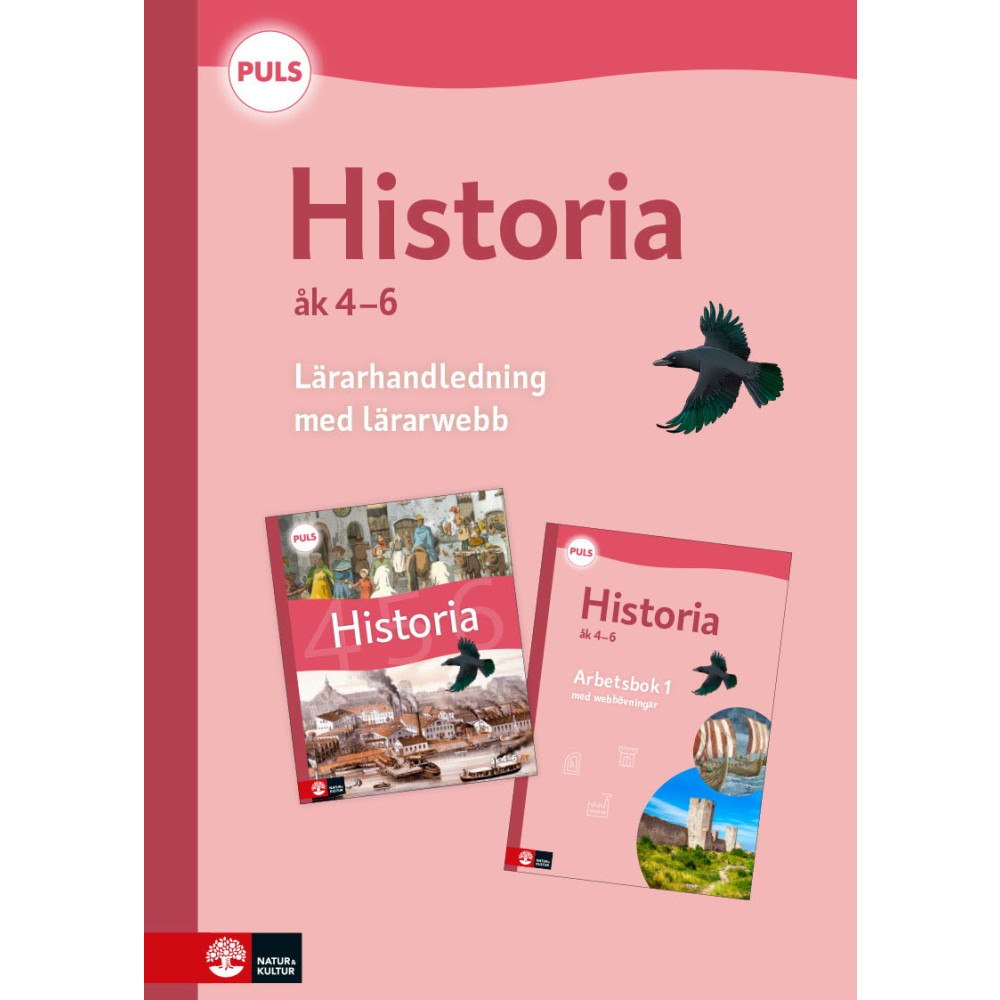 Lotta Malm Nilsson PULS Historia 4-6 Lärarhandledning med lärarwebb, fjärde uppl (bok, spiral)