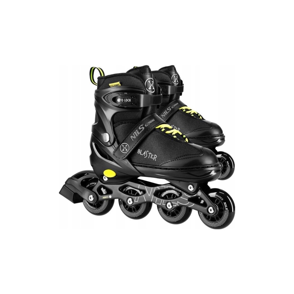 NILS eXtreme Nils Extreme NA18168A rullskridskor BLASTER sort ROZM.M (35-...