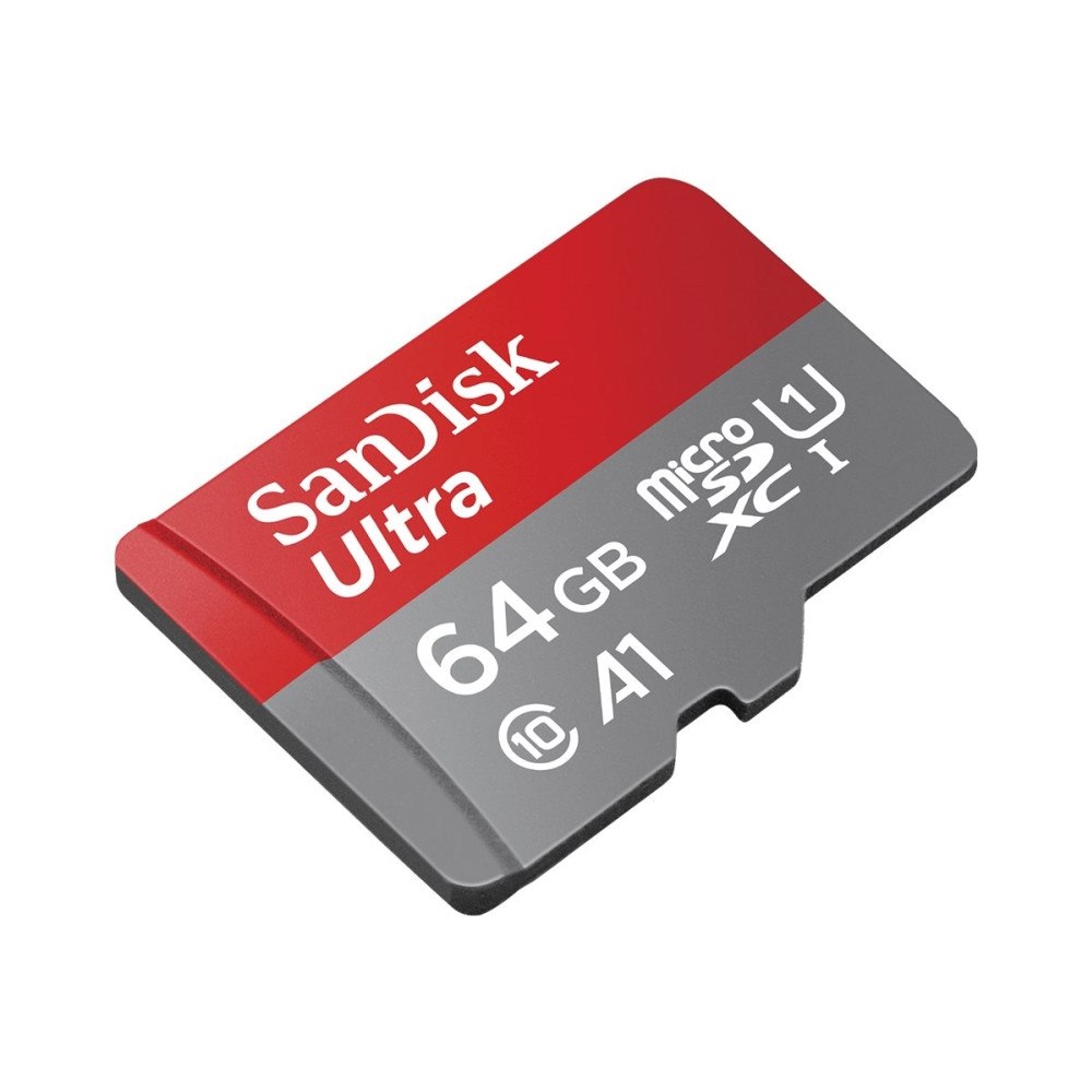 SANDISK SanDisk Ultra - flash-minneskort - 64 GB - mikroSDXC UHS-I