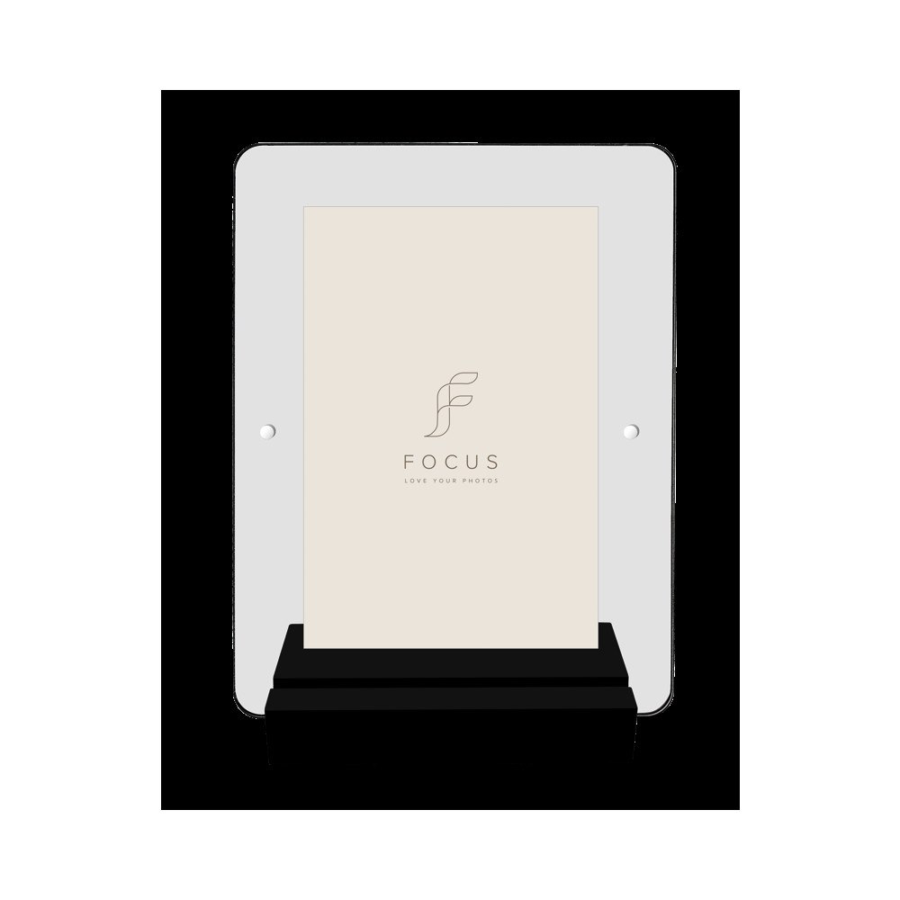 FOCUS Focus Photo Block Black Acrylic 10x15