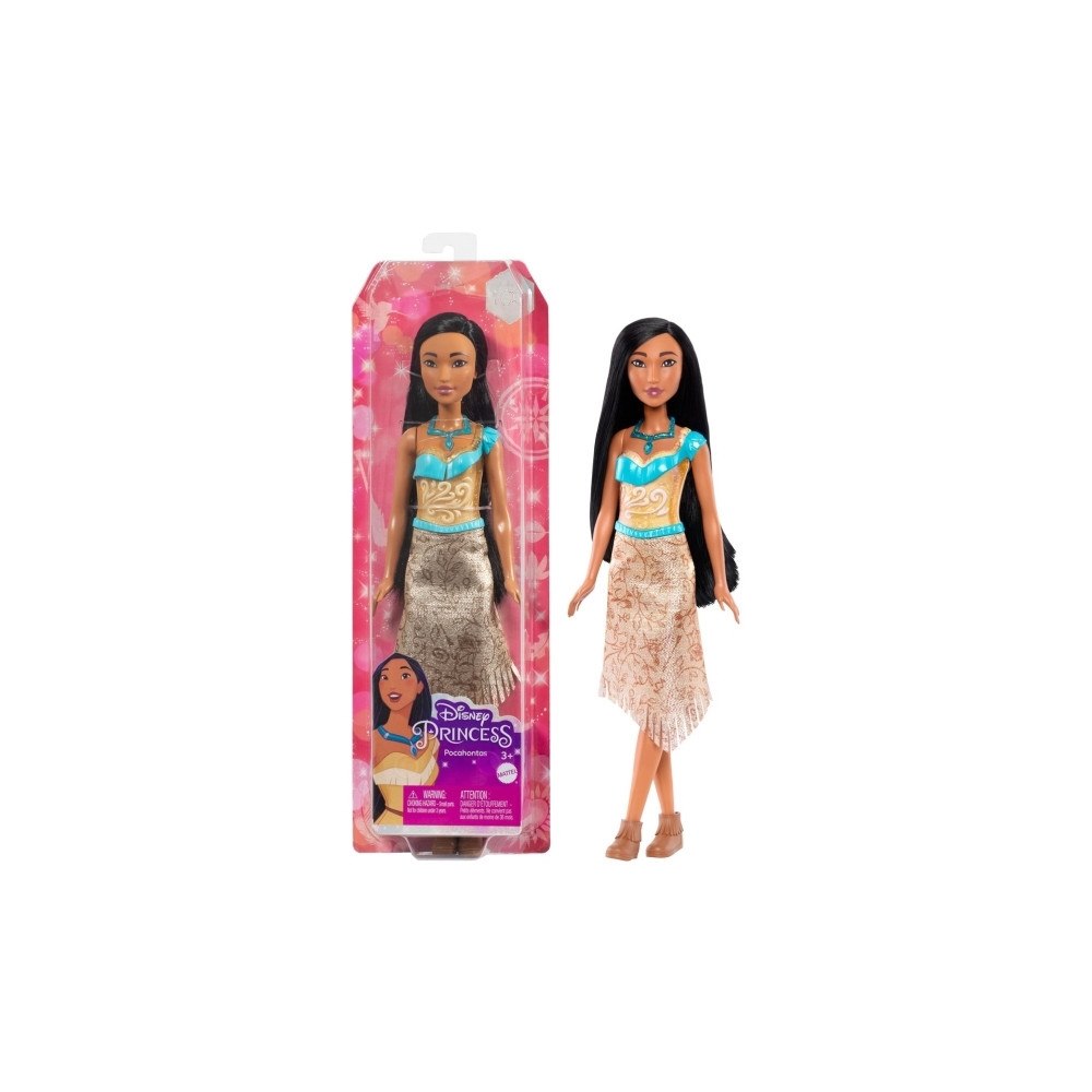 MATTEL Disney Princess Pocahontas-docka, Modedocka, Flicka, 3 År, F...