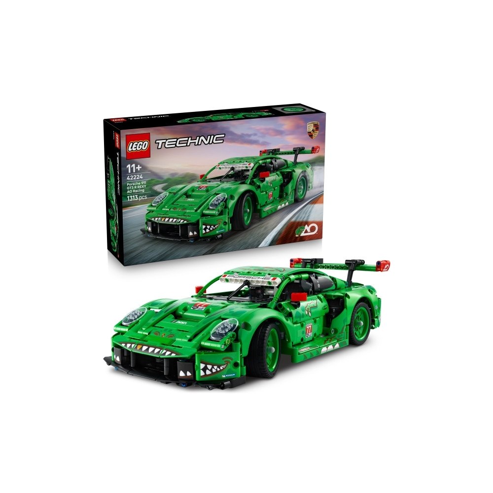 LEGO LEGO Technic 42224 Porsche 911 GT3 R REXY AO Racing racerbil