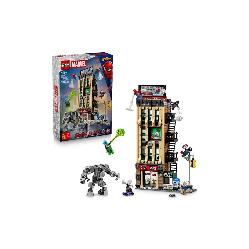 LEGO LEGO Super Heroes 76342 Spider-Man mot Mysterio: Daily Bugle