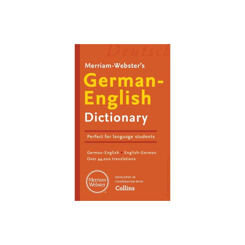 Merriam Webster,U.S. Merriam-Webster’s German-English Dictionary (häftad, eng)