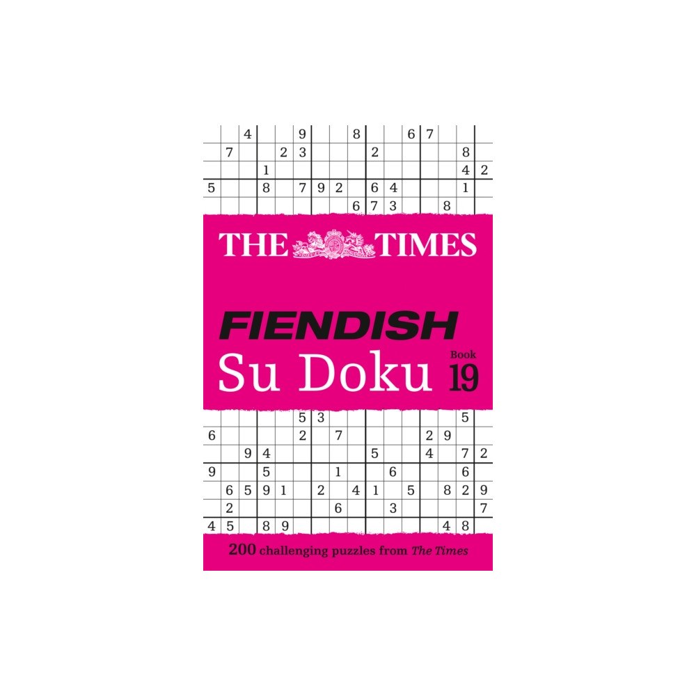 HarperCollins Publishers The Times Fiendish Su Doku Book 19 (häftad, eng)